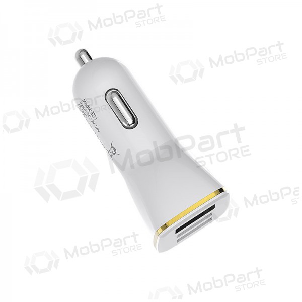 Lader automobilinis Borofone BZ11 x 2 USB (2.1A) (zwart)