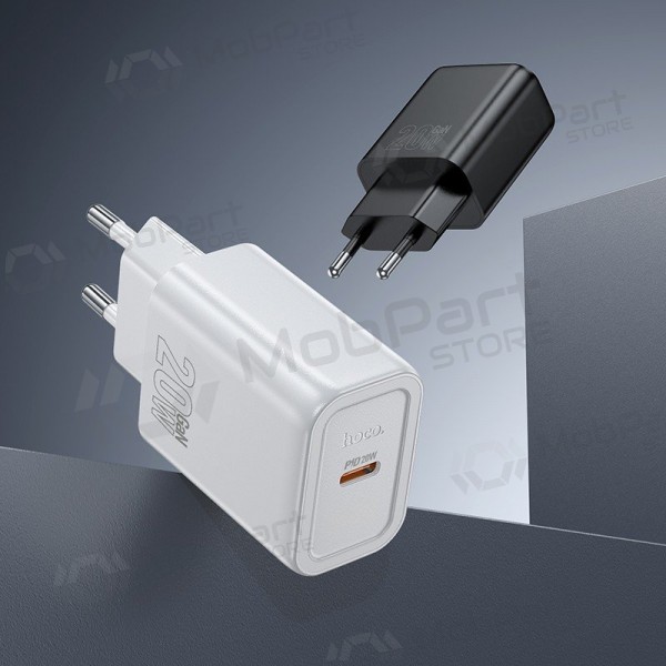 Telefoonoplader Hoco N60 20 W GaN USB-C zwart