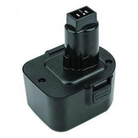 Batterij DeWalt DE9037 / DE9071 / DE9074 / DC9071 voor 12V gereedschap 3Ah Ni-MH (vervanging)
