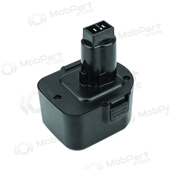 Batterij DeWalt DE9037 / DE9071 / DE9074 / DC9071 voor 12V gereedschap 3Ah Ni-MH (vervanging)