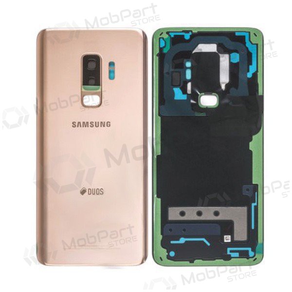 Samsung G965F Galaxy S9 Plus achterkant gouden (Sunrise Gold) (gebruikt grade C, origineel)