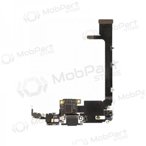 Apple iPhone 11 Pro Max oplaadconnector en microfoon (zwart)