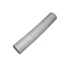 Vamzdelio U-50mm lanksti connector, grijs (40)