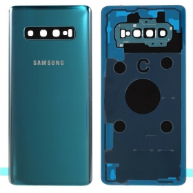 Samsung G975 Galaxy S10 Plus achterkant groen (Prism Green) (gebruikt grade B, origineel)