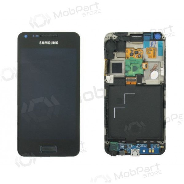 Samsung i9070 Galaxy S Advance scherm (zwart) (met een frame) (service pack) (origineel)