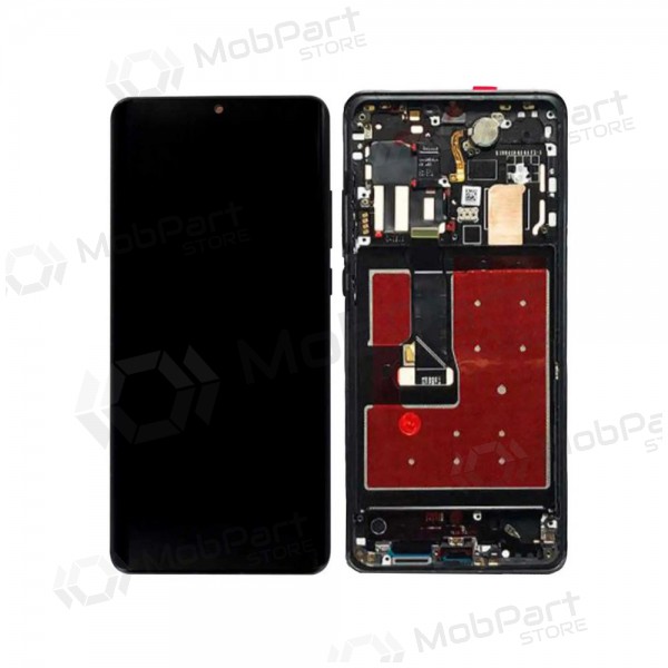 Huawei P30 PRO scherm (zwart) (met een frame) (OLED)