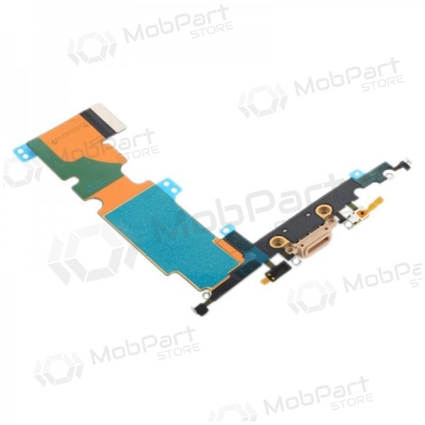 Apple iPhone 8 Plus oplaadconnector en microfoon (gouden) (gebruikt, origineel)