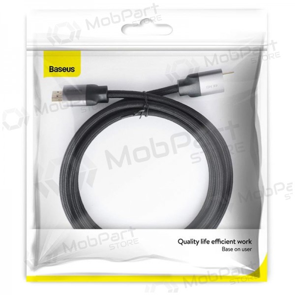 Kabel Baseus Enjoyment 4K HDMI 2m (grijs-zwart) CAKSX-C0G