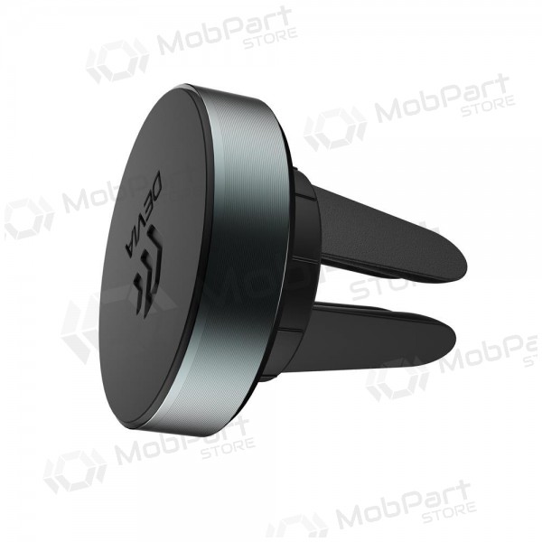 Automobilinis Universeel telefono laikiklis Devia Circle attaches to ventilation grilles, magnetic, zwart