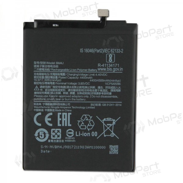 Xiaomi Redmi Note 8 Pro batterij, akumuliatorius (BM4J)