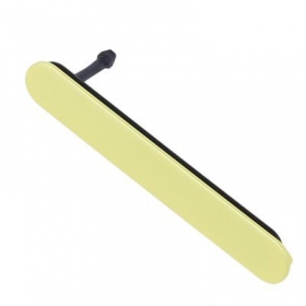 Sony Xperia Z5 Compact E5803 / Xperia Z5 Compact E5823 SIM en MicroSD side cover (geel)