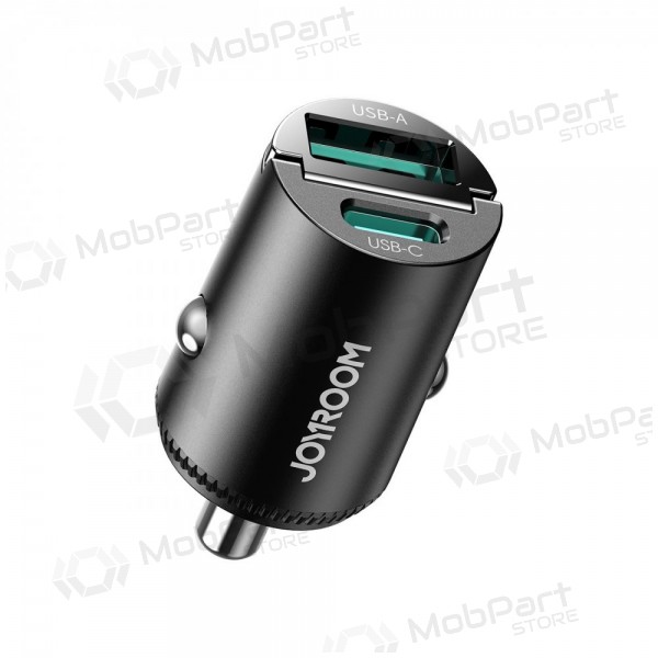 Autolader Joyroom JR-CCN18 65 W USB-C + USB-A zwart