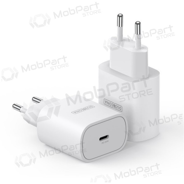 Lader buitinis DUZZONA T6 PD25W Type-C wit