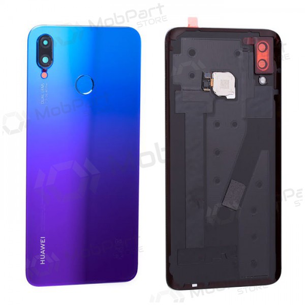 Huawei P Smart Plus achterkant (blauw) (gebruikt grade B, origineel)