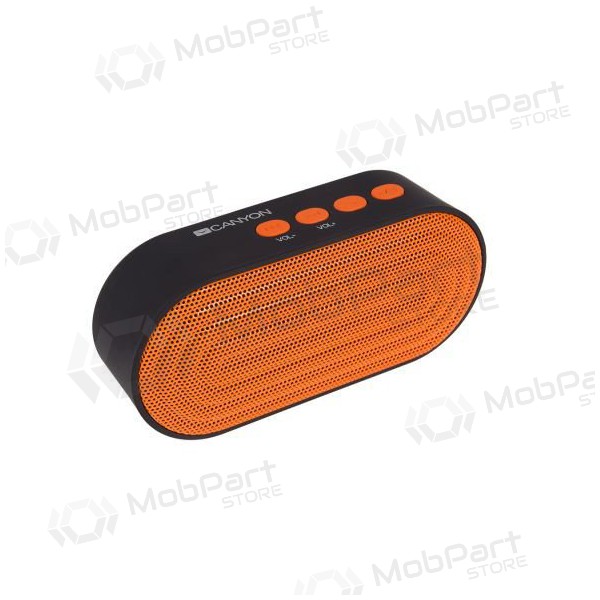 Bluetooth draagbare top luidspreker CANYON CNE-CBTSP3BO (MicroSD, AUX, BT V4.2, 300mAh)
