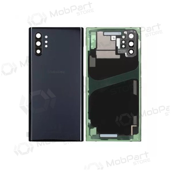 Samsung N975F Galaxy Note 10 Plus achterkant zwart (Aura Black) (gebruikt grade C, origineel)
