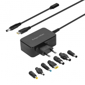 Universele laptoplader Kruger&Matz 65W zwart