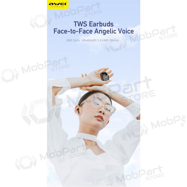 Draadlozes ausinės Awei T68