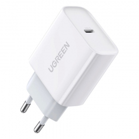 Lader buitinis Ugreen CD137 USB-C 20W 3A wit