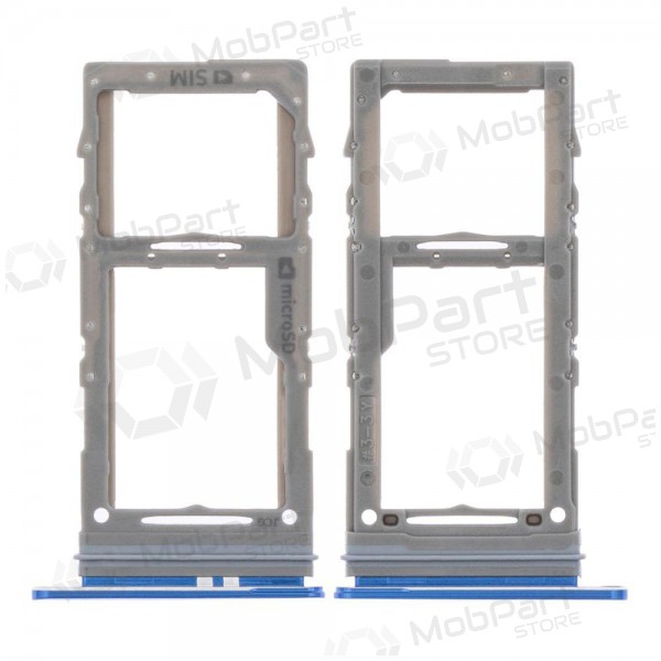 Samsung G980 / G981 / G985 / G986 / G988 S20 / S20 Plus / S20 Ultra SIM-kaarthouder (blauw)