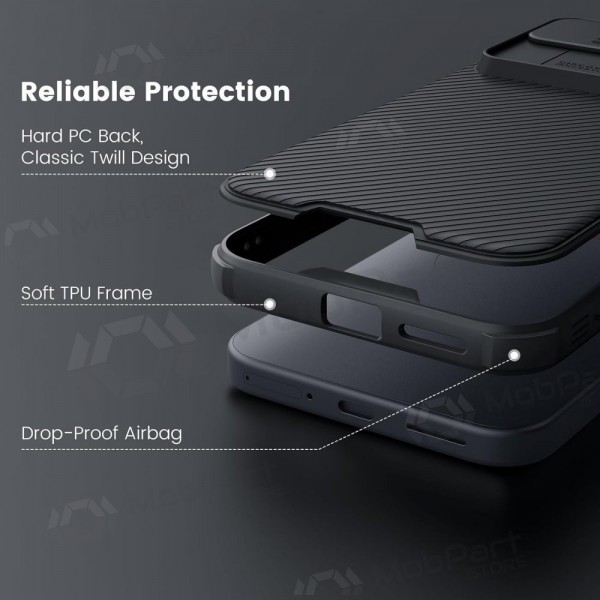 Google Pixel 7A hoesje - Nillkin CamShield Pro (zwart)