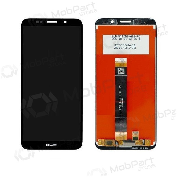 Huawei Y5 2018 / Y5 Prime 2018 / Honor 7S scherm (zwart)