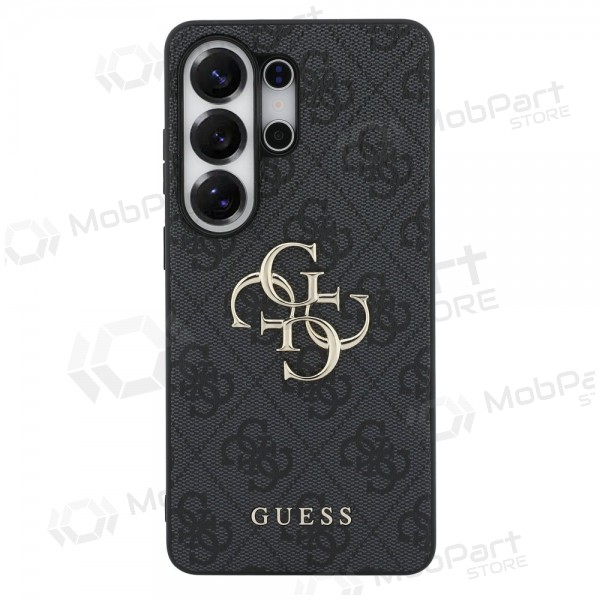 Samsung Galaxy S26 Ultra hoesje - Guess PU 4G Metal Logo (grijs)