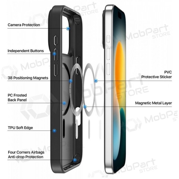 Samsung Galaxy S26+ hoesje - Dux Ducis Yind MagSafe (zwart)