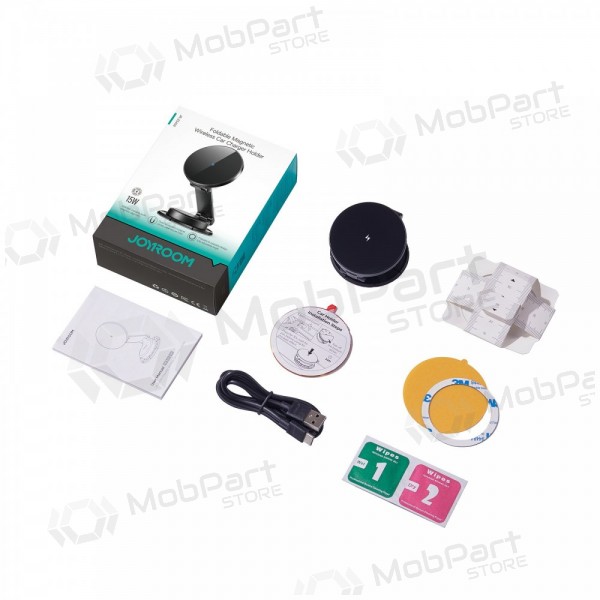 Automobilinis laikiklis-lader Joyroom JR-ZS408 (dashboard) 15W zwart