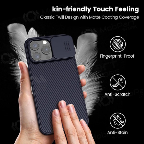 Apple iPhone 14 Pro Max hoesje „Nillkin CamShield Pro“ (Purper)