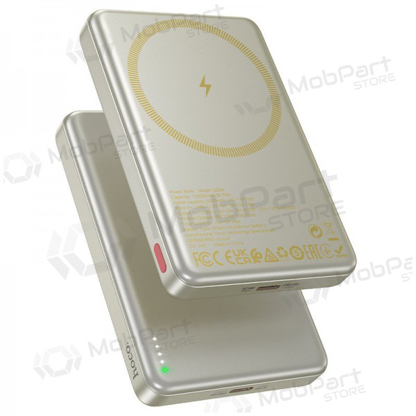 Externe batterij Power Bank Hoco Q26A PD20W Magnetic 10000mAh gouden