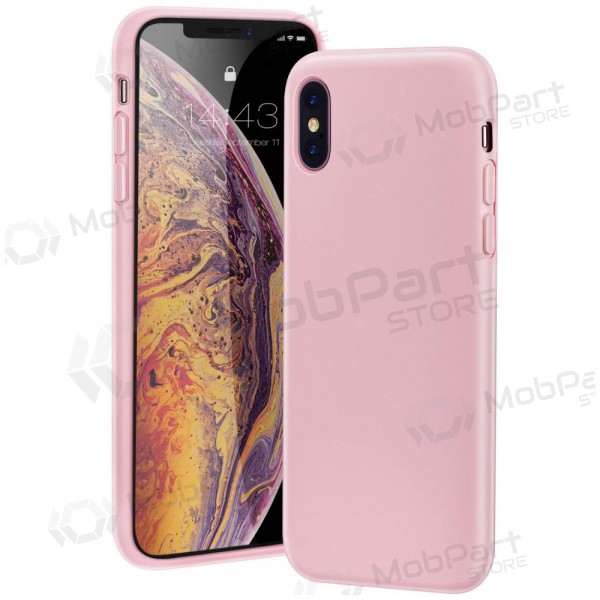 Apple iPhone 13 Pro Max hoesje - Liquid Silicone - 1.5mm (roze)
