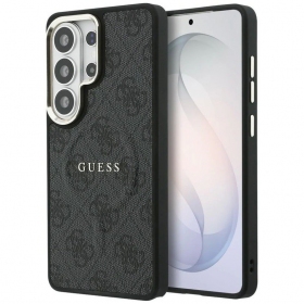 Samsung Galaxy S26 Ultra hoesje - Guess PU Leather 4G Gold Frame Magnetic