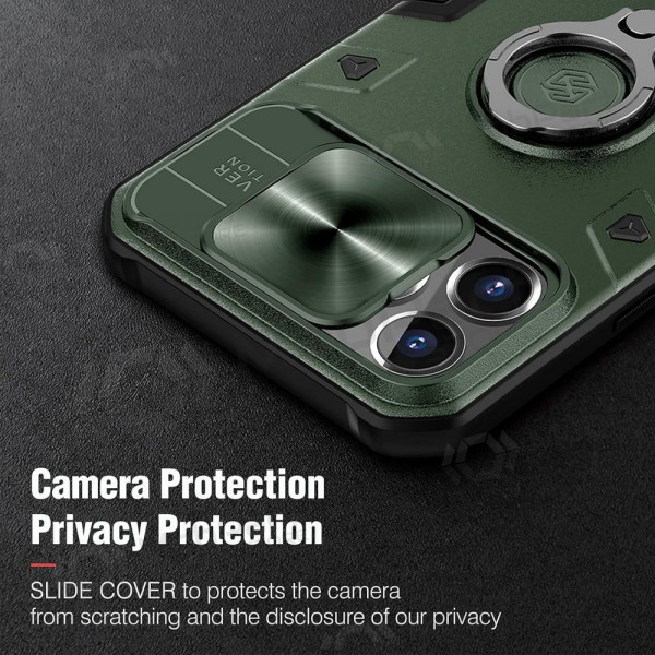 Apple iPhone 14 Pro Max hoesje „Nillkin Armor Pro“ (groen)