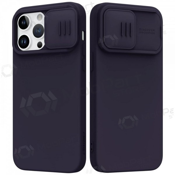 Apple iPhone 14 hoesje - Nillkin Silicone (donkerpaars)