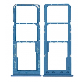 Samsung Galaxy A125 A12 / A127 A12S SIM-kaarthouder (blauw) (service pack) (origineel)