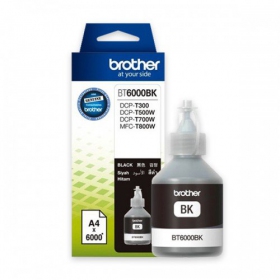 Brother DCP-T300/ T500W/ T700W (BT6000BK), zwart patroon voor inkjetprinters, 6000 pagina's.