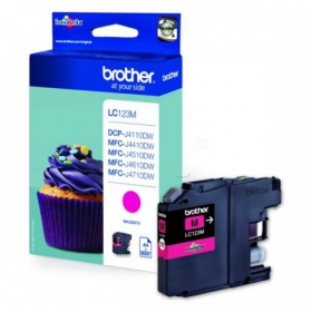 Brother LC 123 (LC123M),  patroon voor inkjetprinters