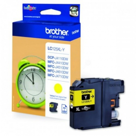 Brother LC 125XL (LC125XLY), gele inktcartridge voor inkjetprinters