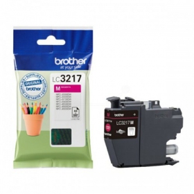 Brother LC 3217 (LC3217M), paarse cartridge voor inkjetprinters, 550 pagina's