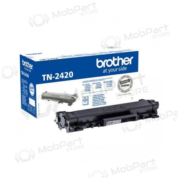 Brother TN-2420 (TN2420), zwarte cartridge voor laserprinters, 3000 pagina's