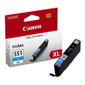 Canon CLI-551XL (6444B001), cyaan inktcartridge voor inkjetprinters