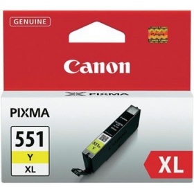 Canon CLI-551XL (6446B001), gele inktcartridge voor inkjetprinters