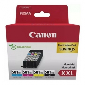 Canon CLI-581XXL (1998C007) Inktcartridgeset, C/M/Y/BK