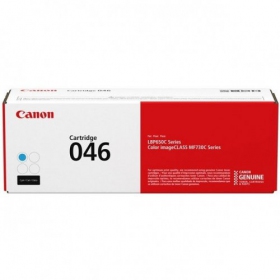Canon CRG 046 (1249C002), cyaan tonercartridge voor laserprinters, 2300 pagina's.