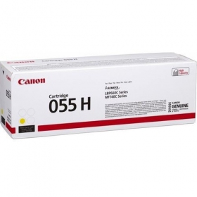 Canon CRG 055H (3017C002) gele tonercartridge voor laserprinters, 5900 pagina's.