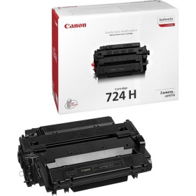 Canon CRG 724H (3482B002) (3482B011) zwart patroon voor laserprinters, 12500 pagina's.