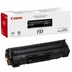 Canon CRG 737 (9435B002) zwarte cartridge voor laserprinters, 2100 pagina's.