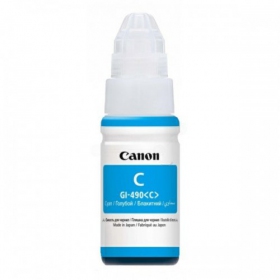 - Canon GI-490 Nachfulltinte (0664C001), cyaan inktcartridge voor inkjetprinters