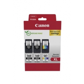 Canon PG-560XL/CL-561XL (3712C009) Inktcartridgeset, BK/CMY